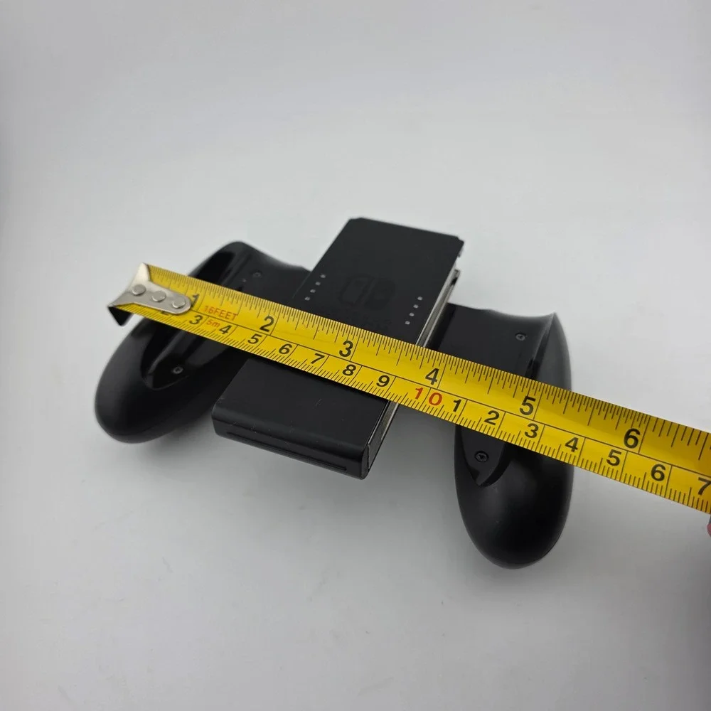 Nintendo Switch Joy-Con Comfort Grip‎ Non-Chargeable Black Fair Condition